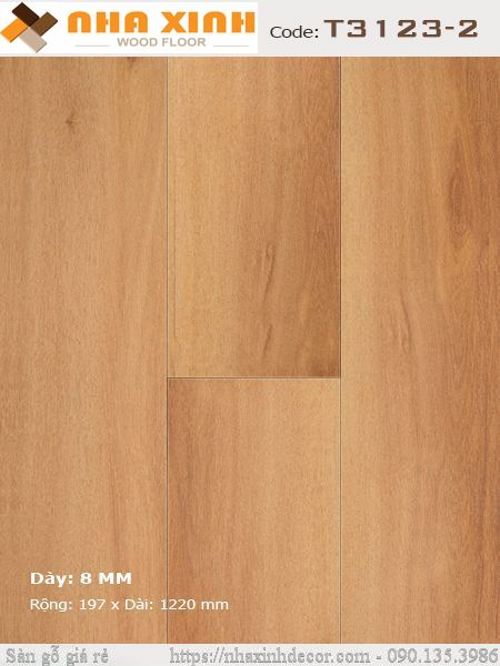 Sàn gỗ NHÀ XINH T3123-2