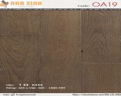 Sàn gỗ Engineered OA19