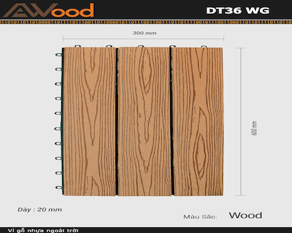 Vỉ AWood DT36 WG Wood